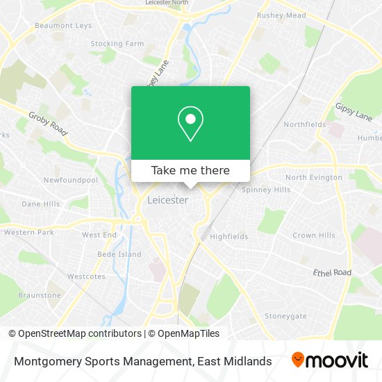 Montgomery Sports Management map