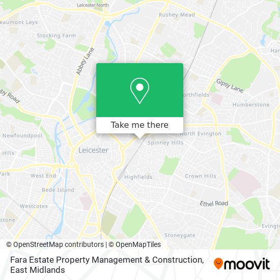 Fara Estate Property Management & Construction map