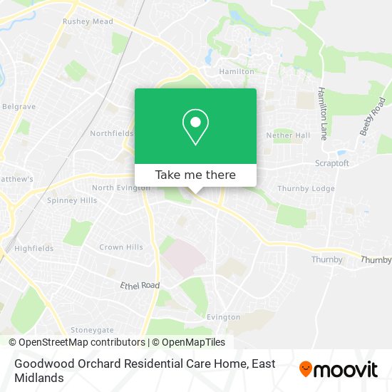 Goodwood Orchard Residential Care Home map