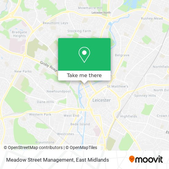 Meadow Street Management map