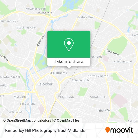 Kimberley Hill Photography map