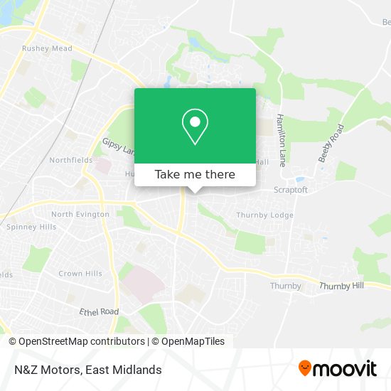 N&Z Motors map