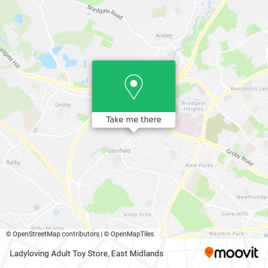 Ladyloving Adult Toy Store map