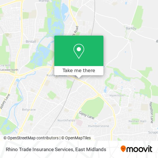 Rhino Trade Insurance Services map