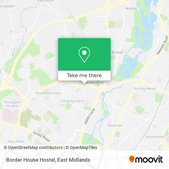 Border House Hostel map