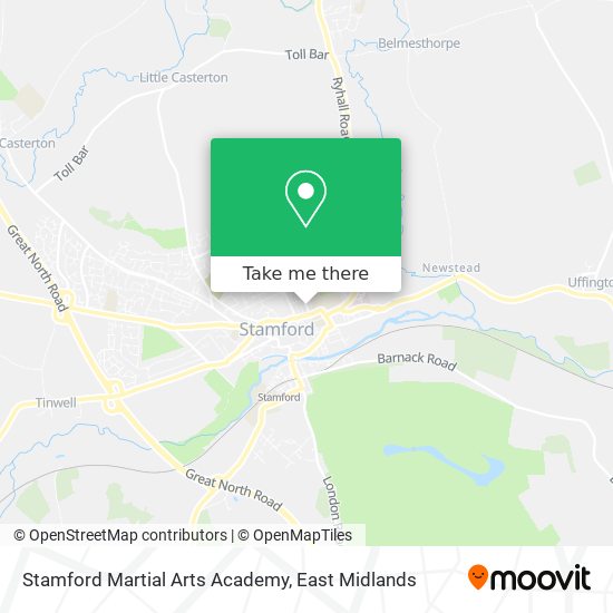 Stamford Martial Arts Academy map