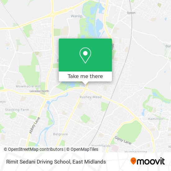 Rimit Sedani Driving School map