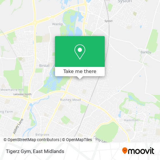 Tigerz Gym map