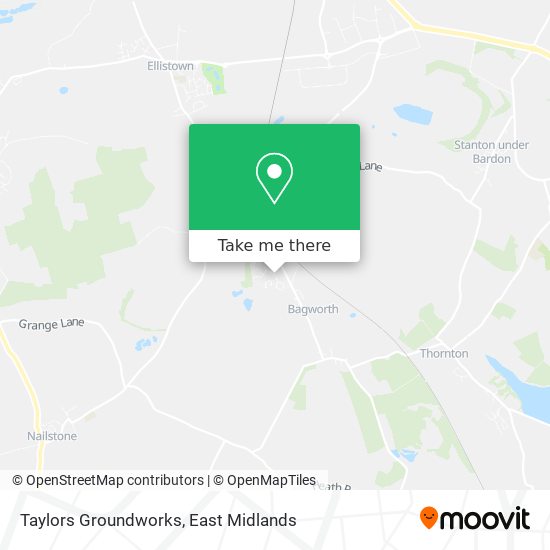 Taylors Groundworks map