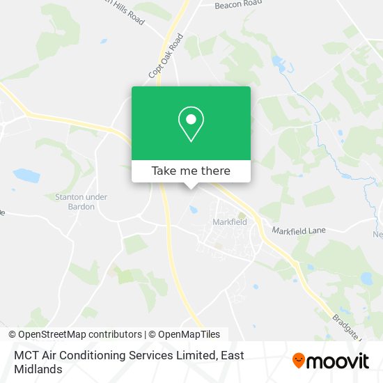 MCT Air Conditioning Services Limited map