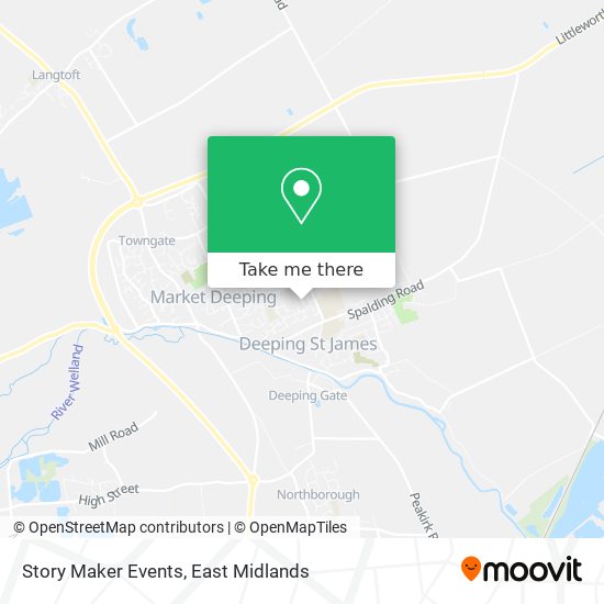 Story Maker Events map