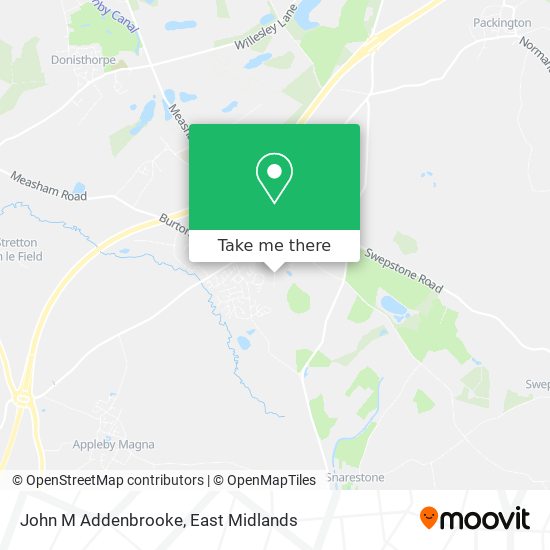 John M Addenbrooke map