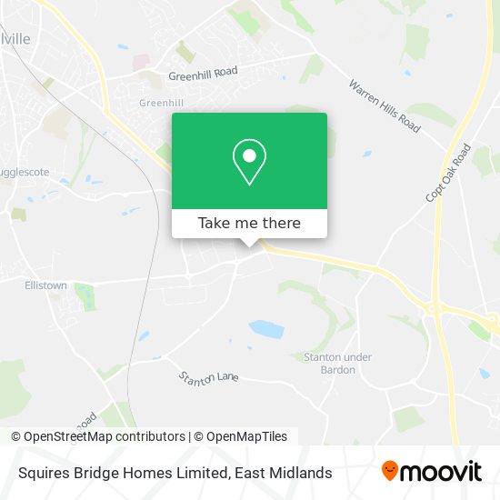 Squires Bridge Homes Limited map