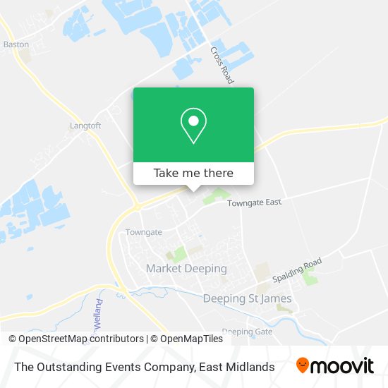 The Outstanding Events Company map