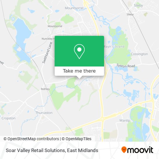 Soar Valley Retail Solutions map