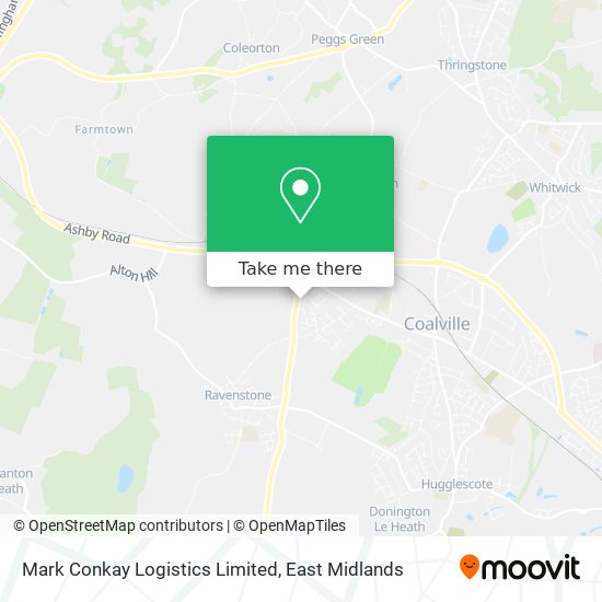 Mark Conkay Logistics Limited map