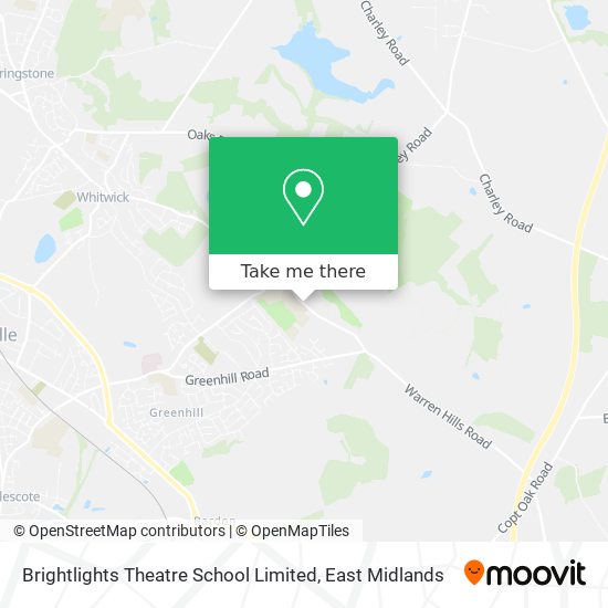 Brightlights Theatre School Limited map