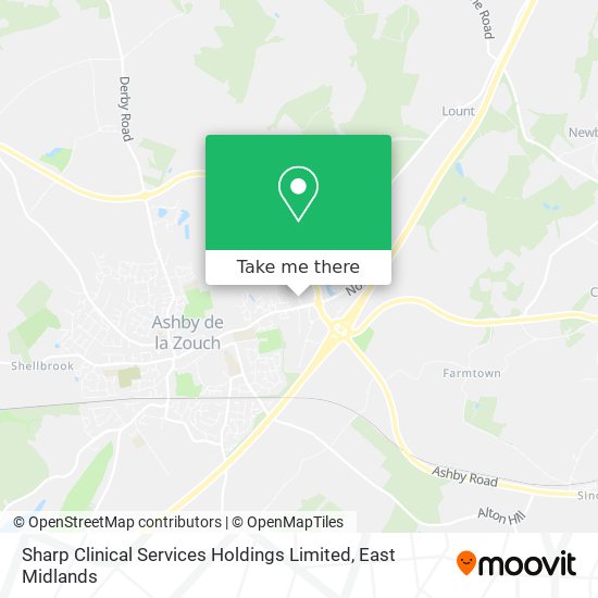 Sharp Clinical Services Holdings Limited map