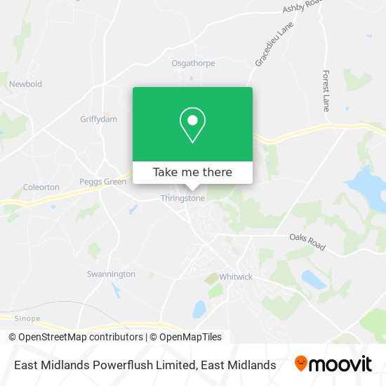 East Midlands Powerflush Limited map