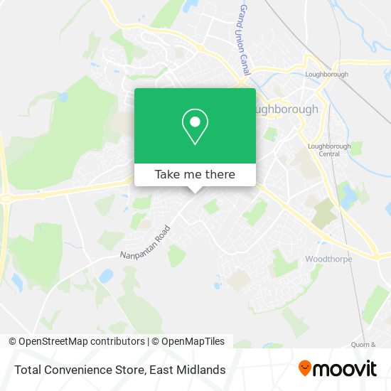 Total Convenience Store map