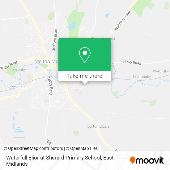Waterfall Elior at Sherard Primary School map