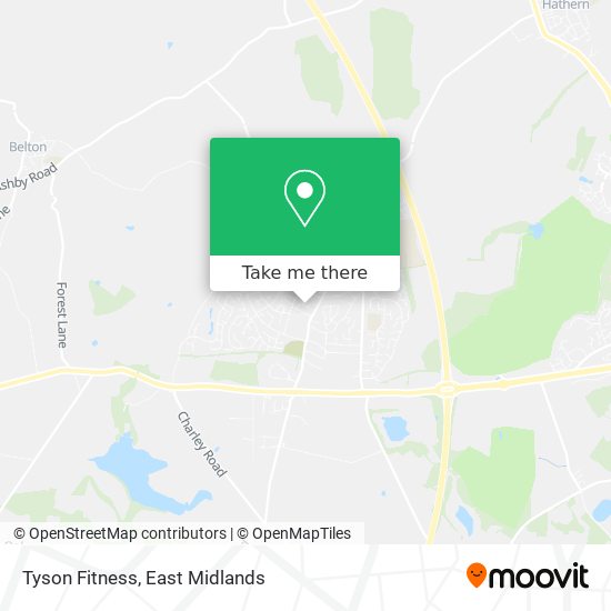 Tyson Fitness map