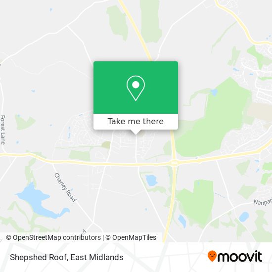 Shepshed Roof map