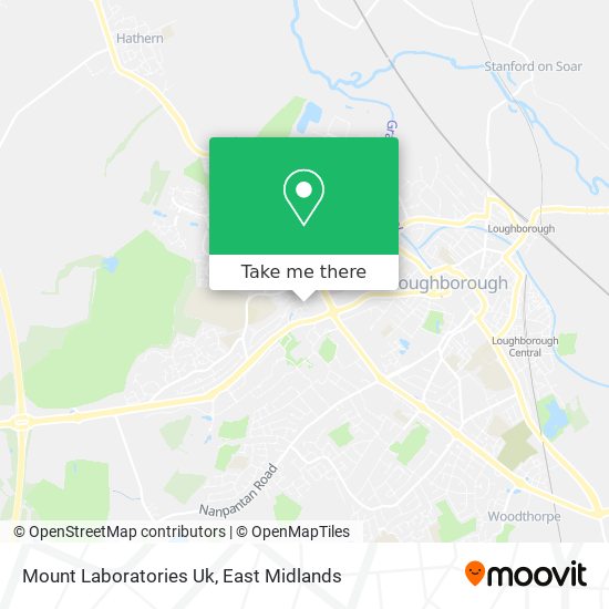 Mount Laboratories Uk map