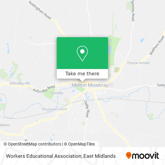 Workers Educational Association map