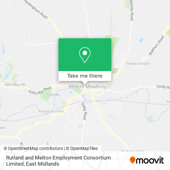 Rutland and Melton Employment Consortium Limited map