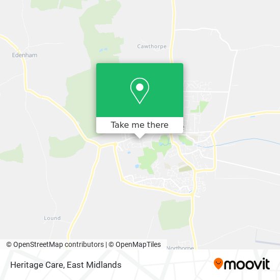 Heritage Care map