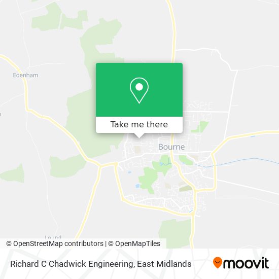 Richard C Chadwick Engineering map