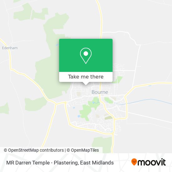 MR Darren Temple - Plastering map