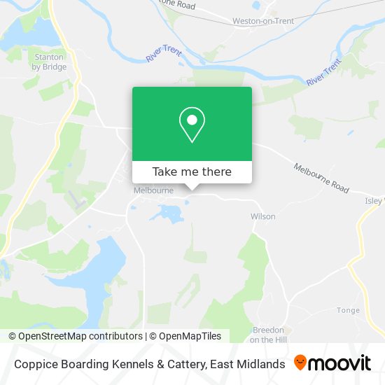 Coppice Boarding Kennels & Cattery map