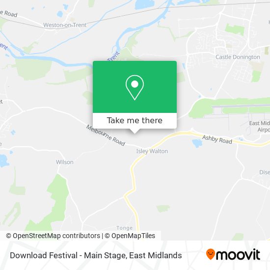 Download Festival - Main Stage map
