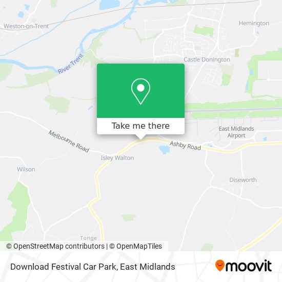 Download Festival Car Park map