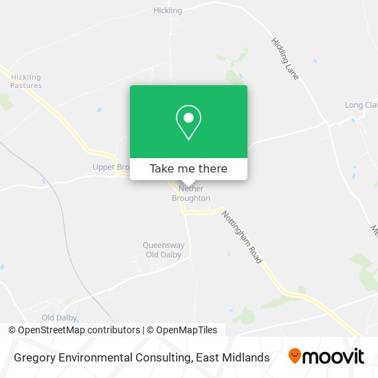 Gregory Environmental Consulting map