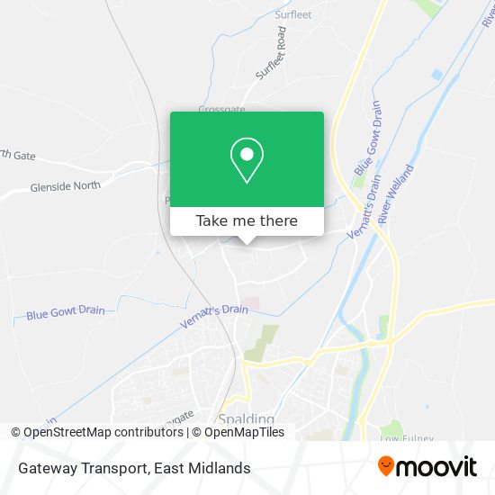 Gateway Transport map