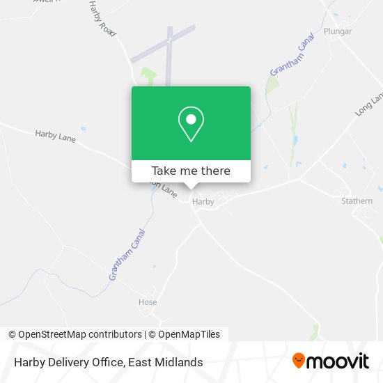 Harby Delivery Office map