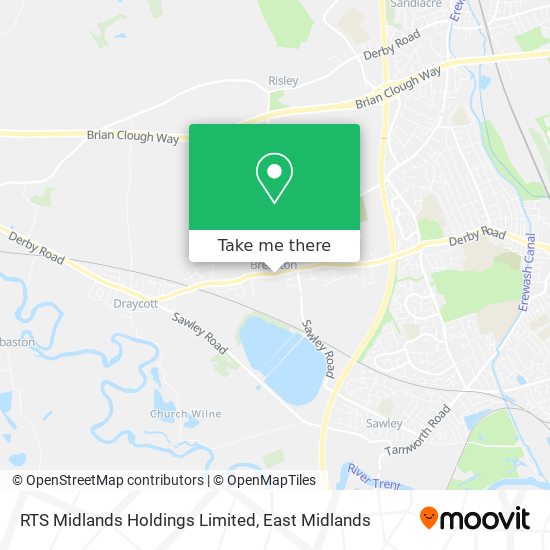 RTS Midlands Holdings Limited map