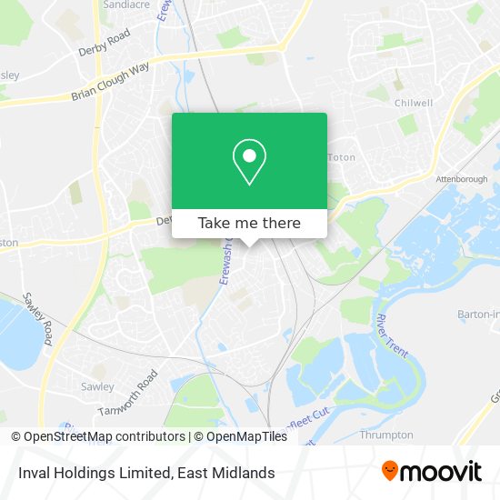 Inval Holdings Limited map