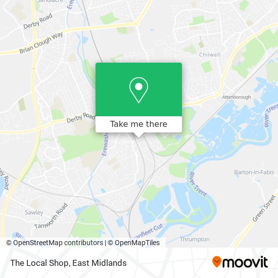 The Local Shop map