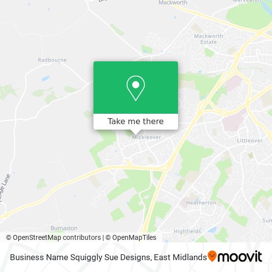 Business Name Squiggly Sue Designs map