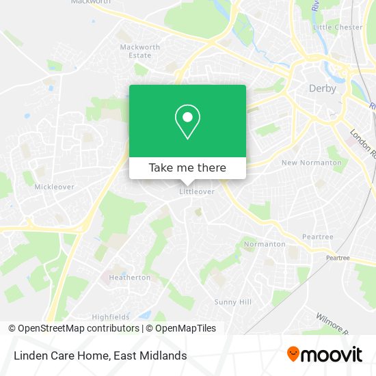 Linden Care Home map