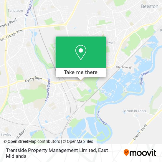 Trentside Property Management Limited map