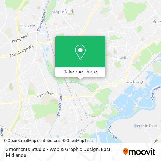 3moments Studio - Web & Graphic Design map