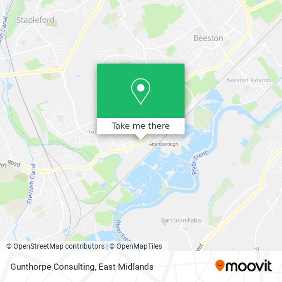 Gunthorpe Consulting map