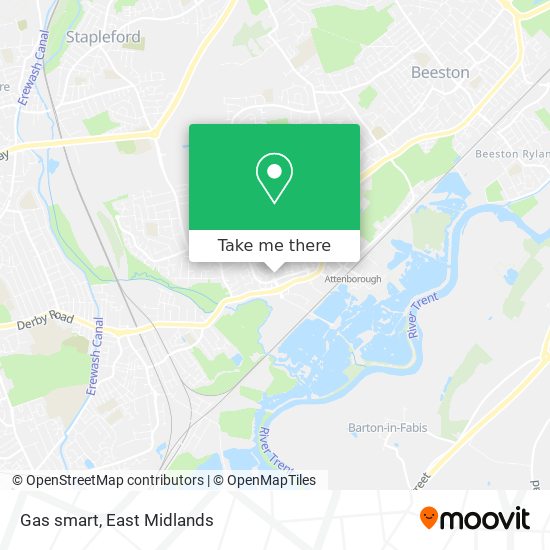 Gas smart map