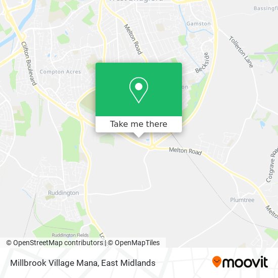 Millbrook Village Mana map
