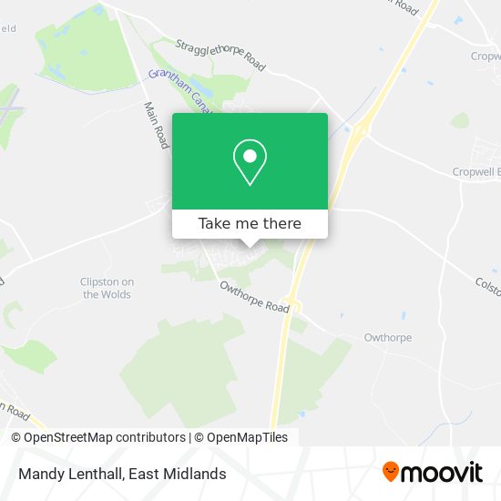 Mandy Lenthall map